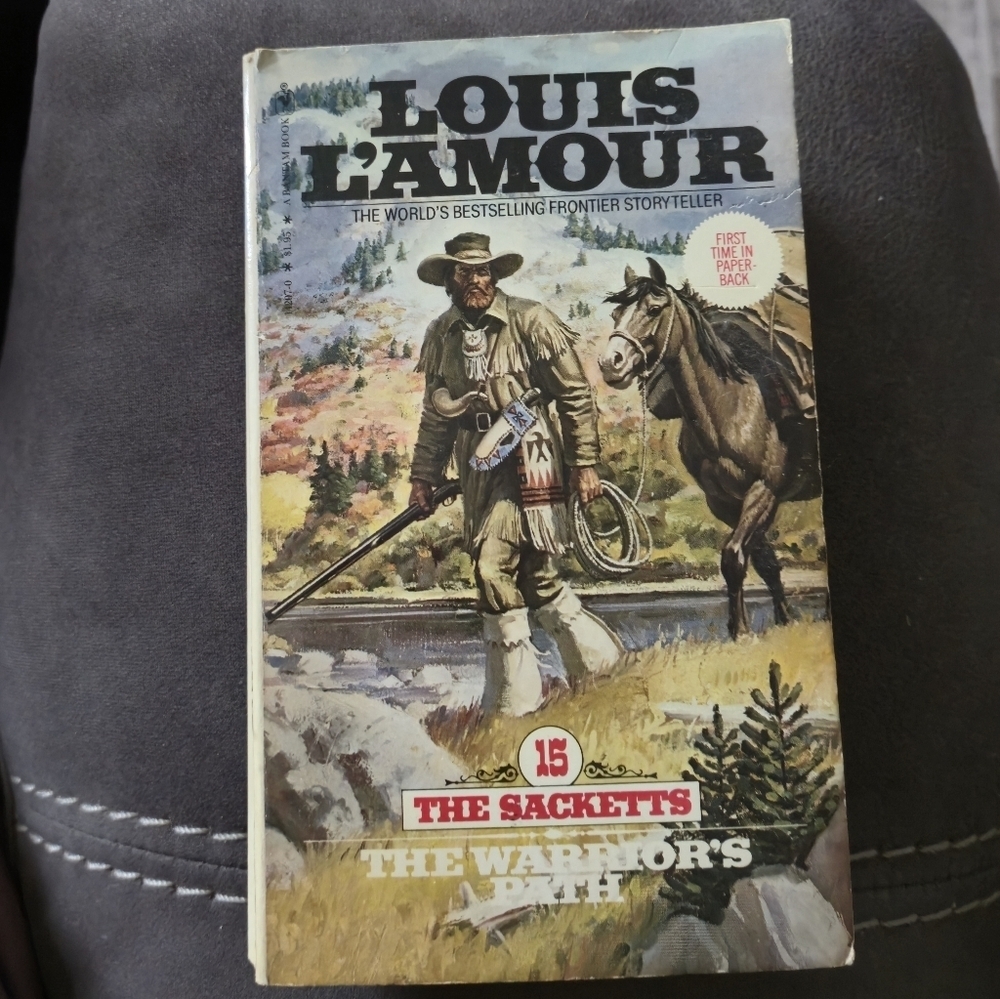 Louis L’Amour The Warrior's Path 1980 Paperback The Sacketts #15 First Edition